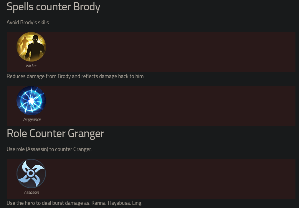 Заклинания против Броди