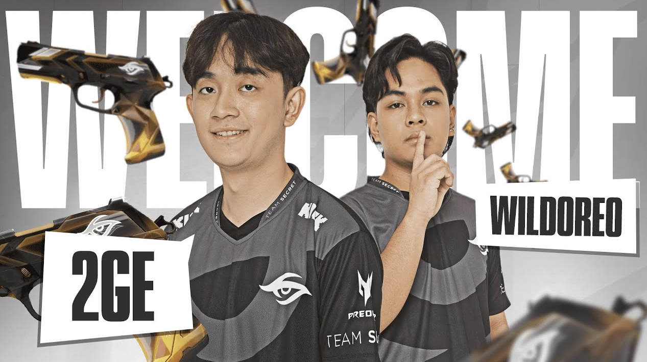 Wild0reoo и 2geMONSTAH присоединяются к команде Valorant Team Secret