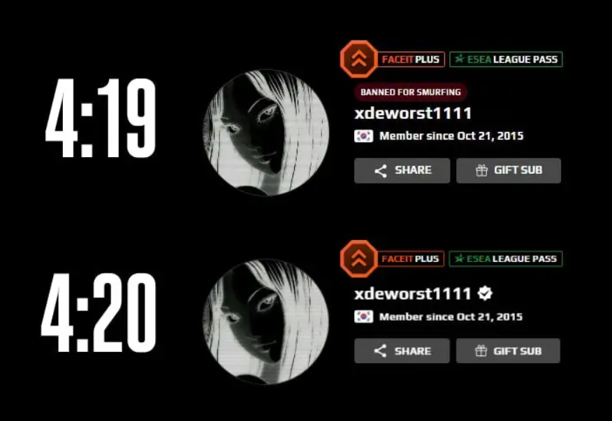 FACEIT вызывает критику за запутанные решения по бану российского игрока CS2n — изображение 2