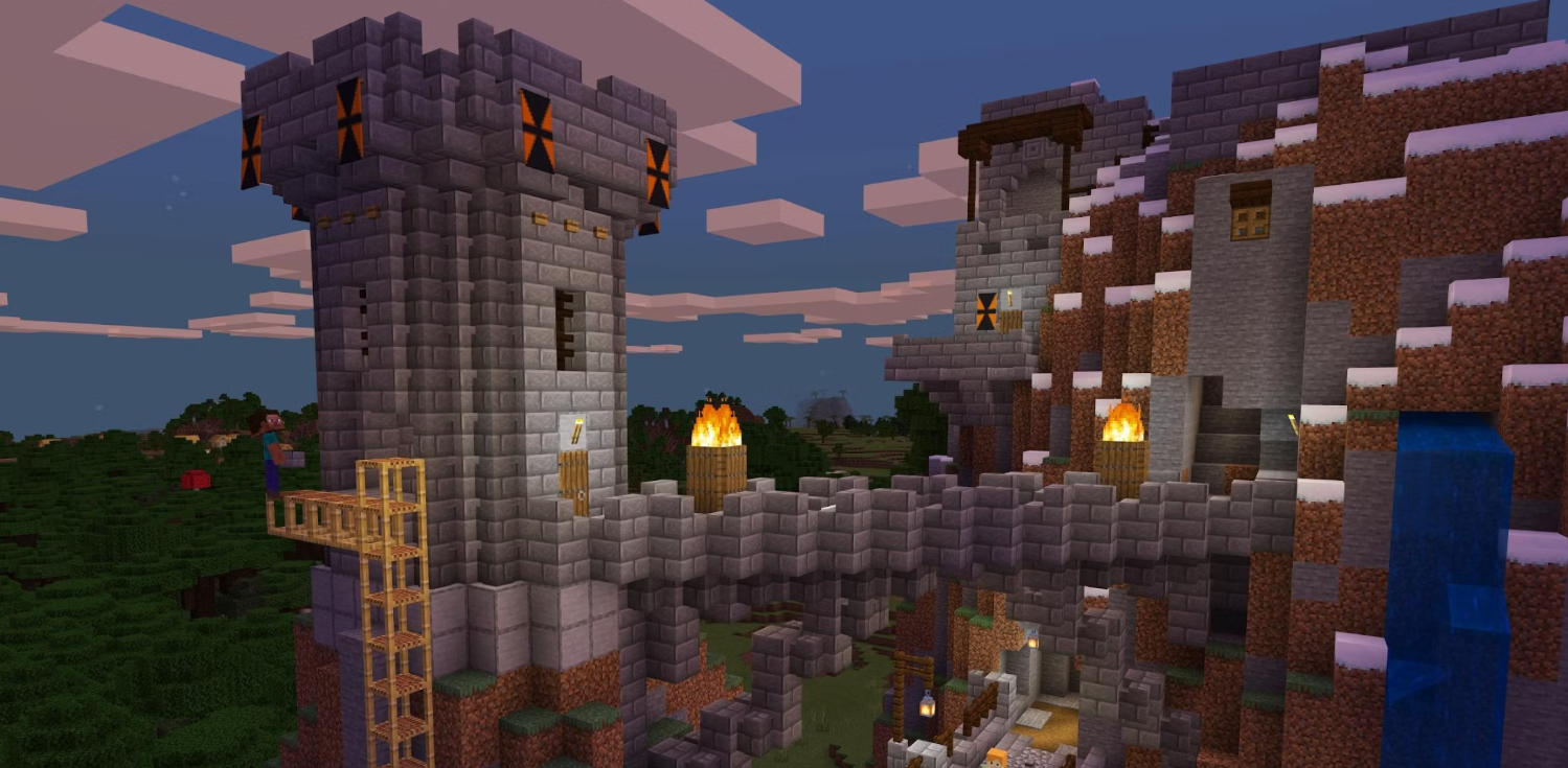 Вершина инженерии американских горок в Minecraft