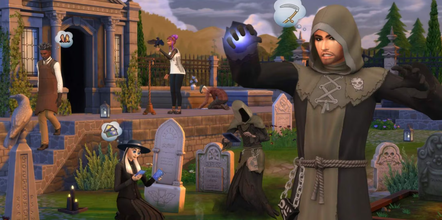 Sims 4 Player Unveils Stunning Retro Tribute to the Life and Death Expansio — изображение 2