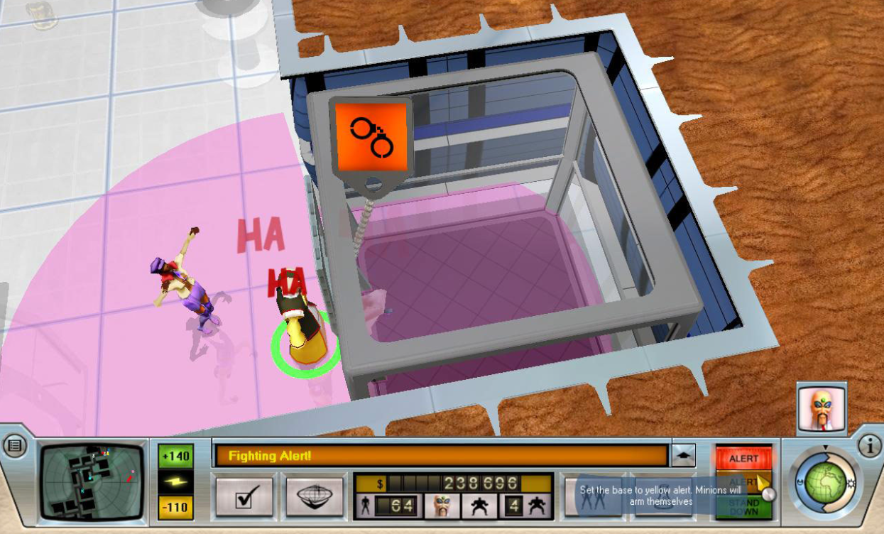 геймплей Evil Genius