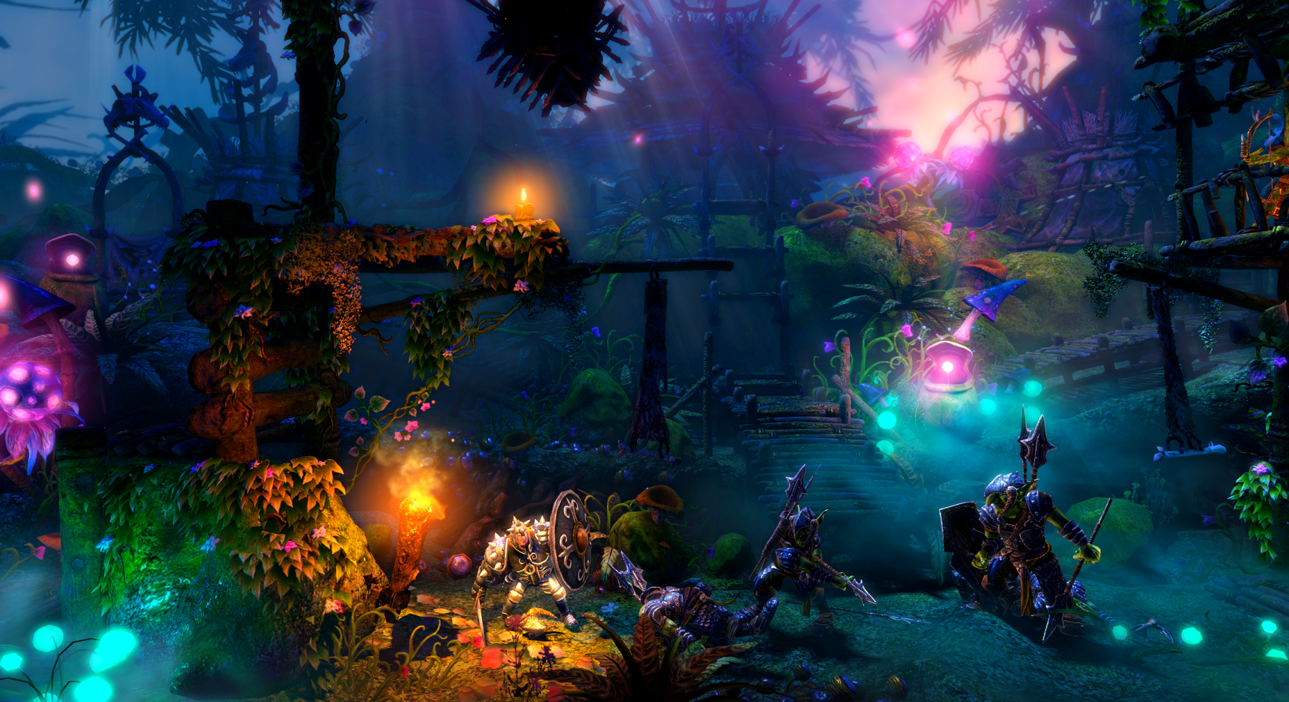 Trinity Adventures испытания и радости Trine 2