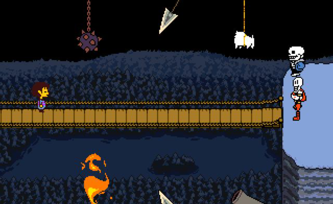 Undertale препятствия