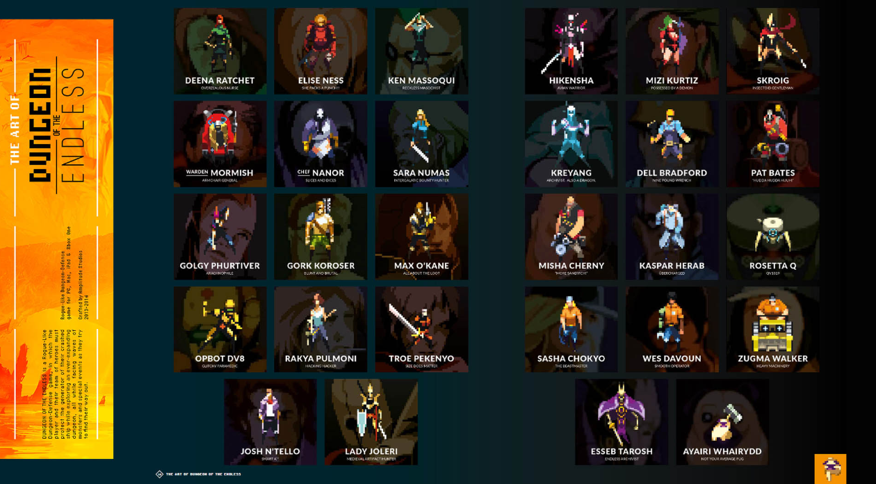 Dungeon of the Endless art book