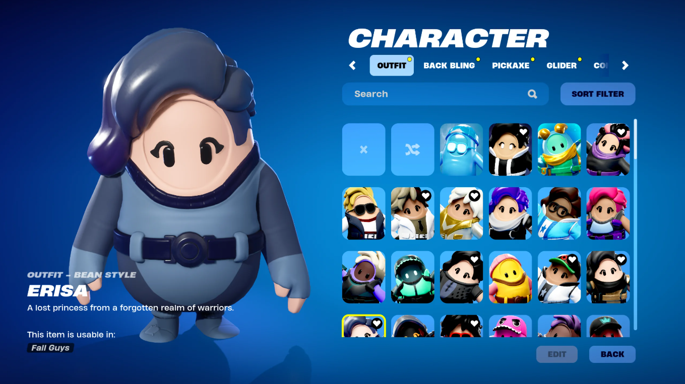 Персонажи Fall Guys