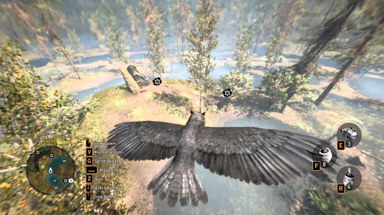 Far Cry Primal сова