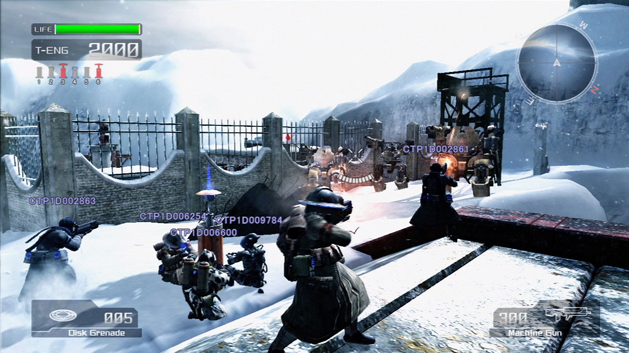 Gameplay of the game Lost Planet Extreme Condition