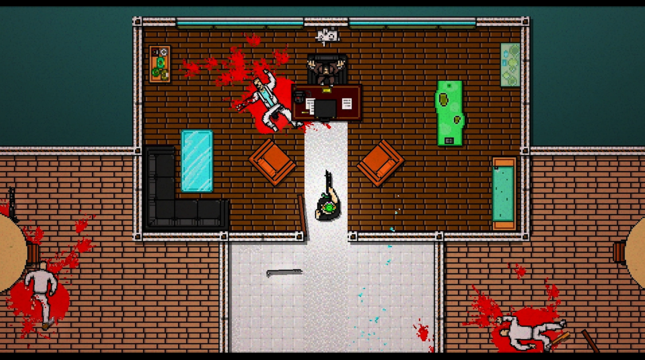 Hotline Miami сражения