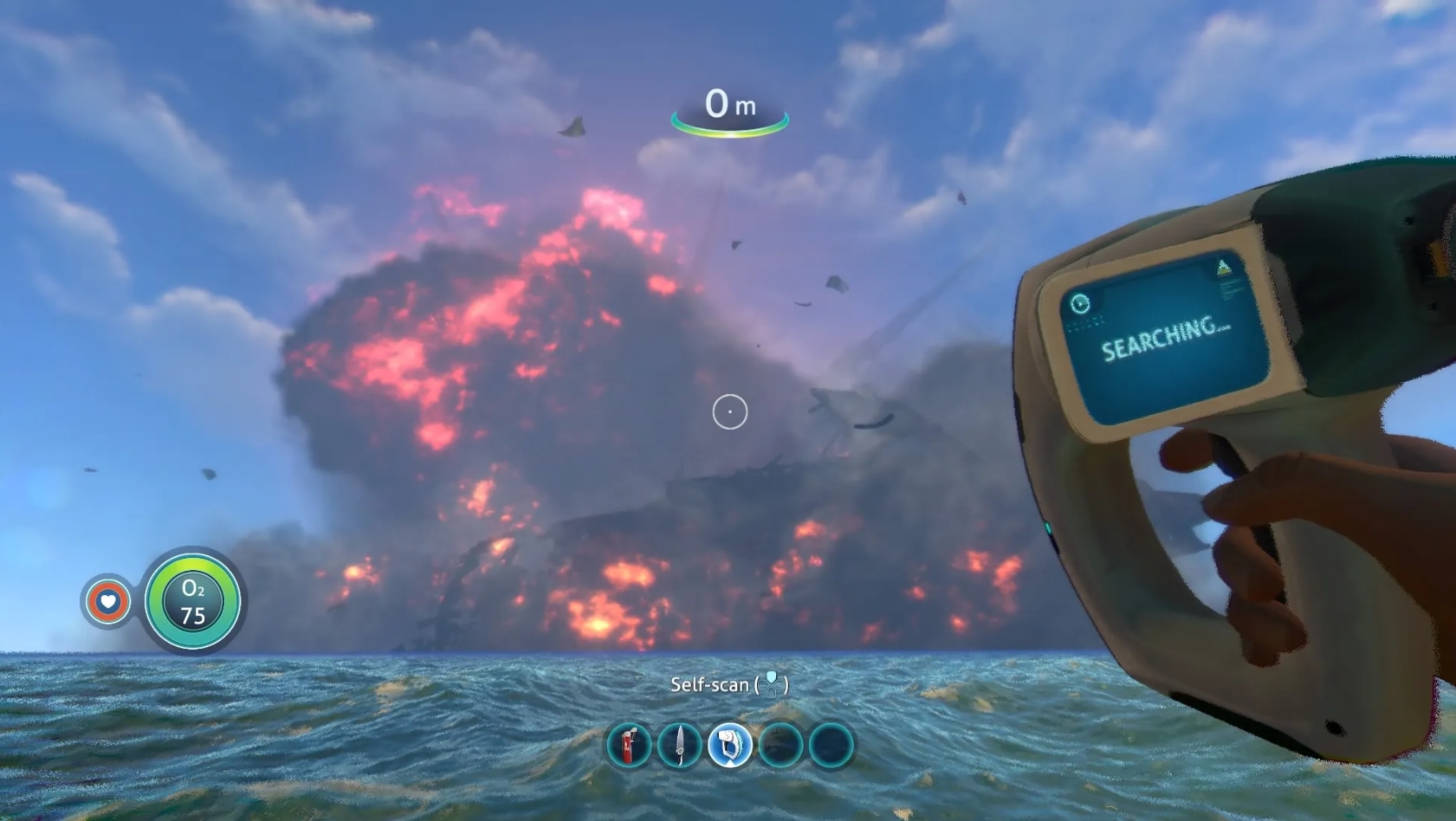 Leviathans and the Arctic in Subnautica