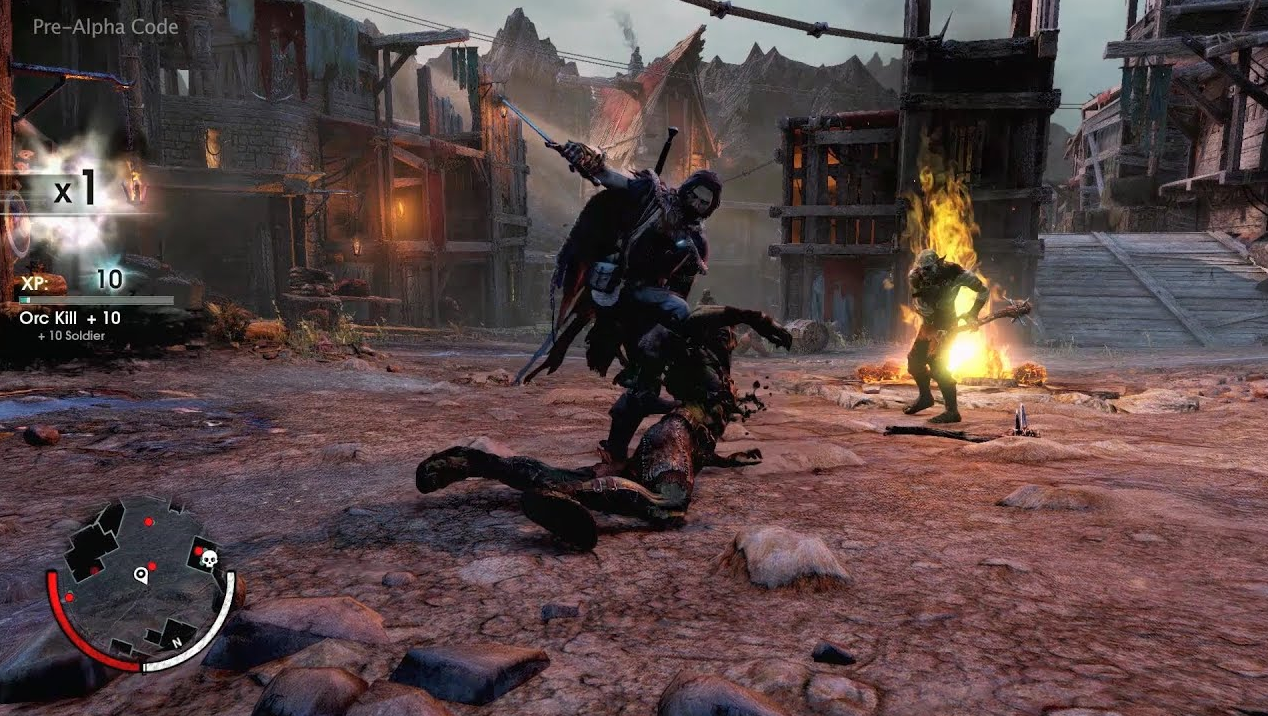 Middle-earth Shadow of Mordor геймплей