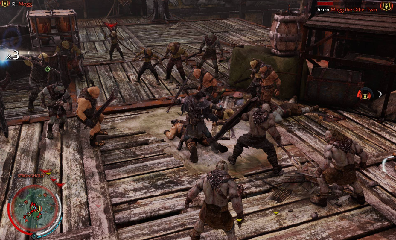 Middle-earth Shadow of Mordor боевая система