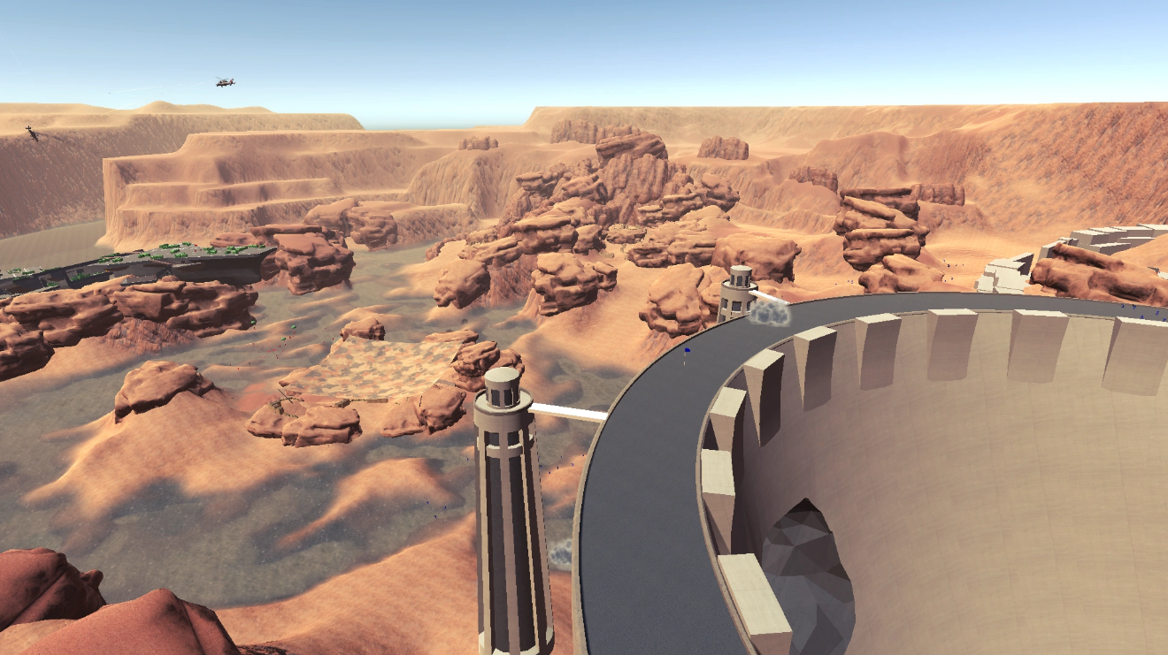 Каньон в Ravenfield