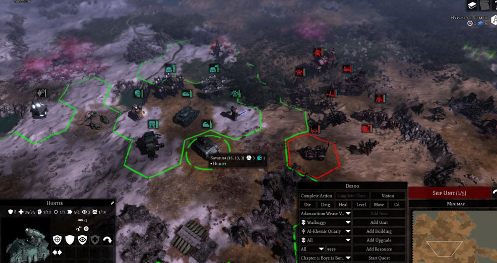 Warhammer 40000 Gladius Relics of War герои и техника