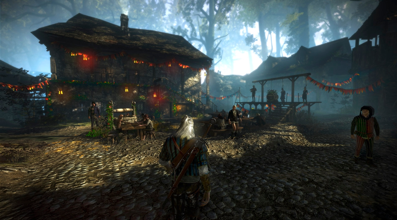 the witcher 2 assassins of kings геймплей