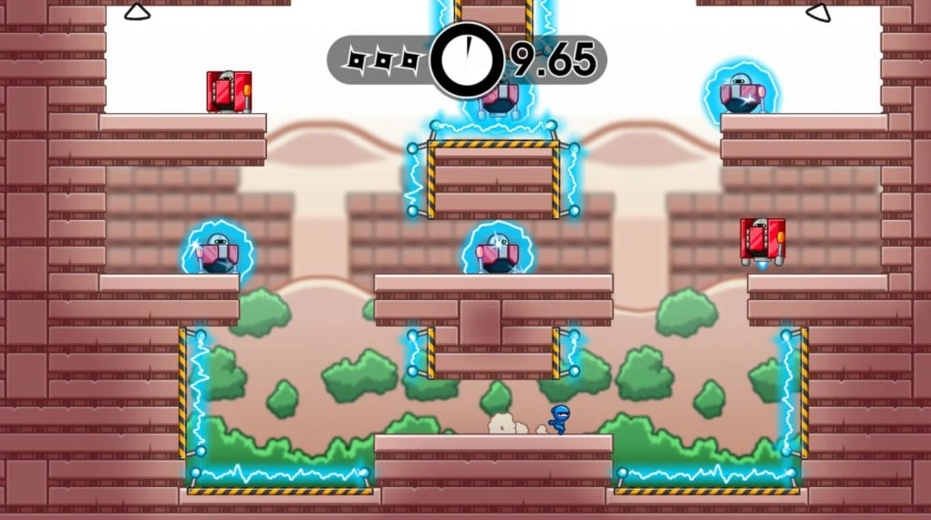 10 Second Ninja X Лазеры и Проход