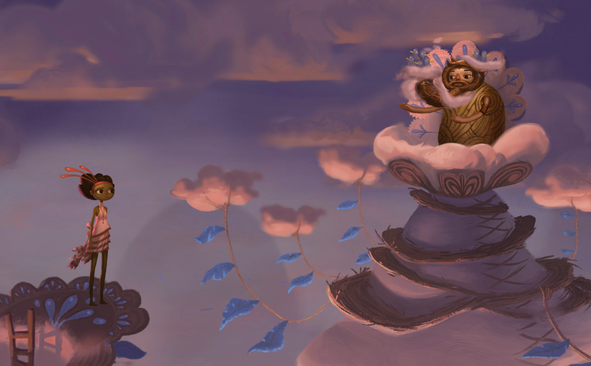 Broken Age геймплей Jack Black справа