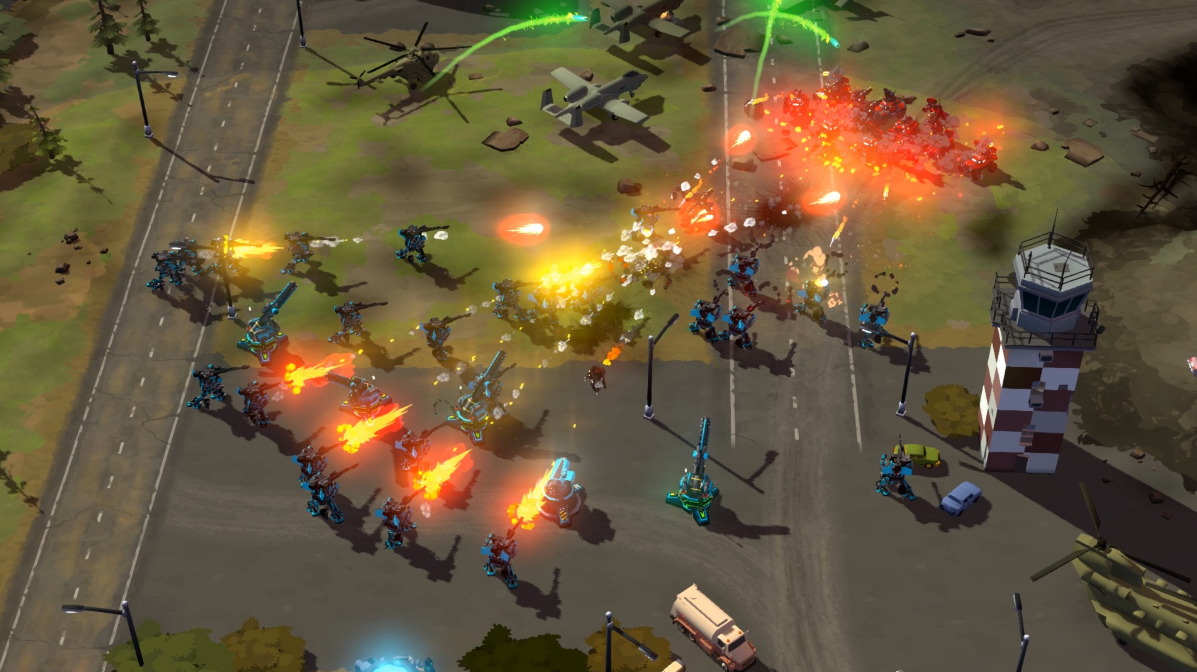 Forged Battalion planes and people