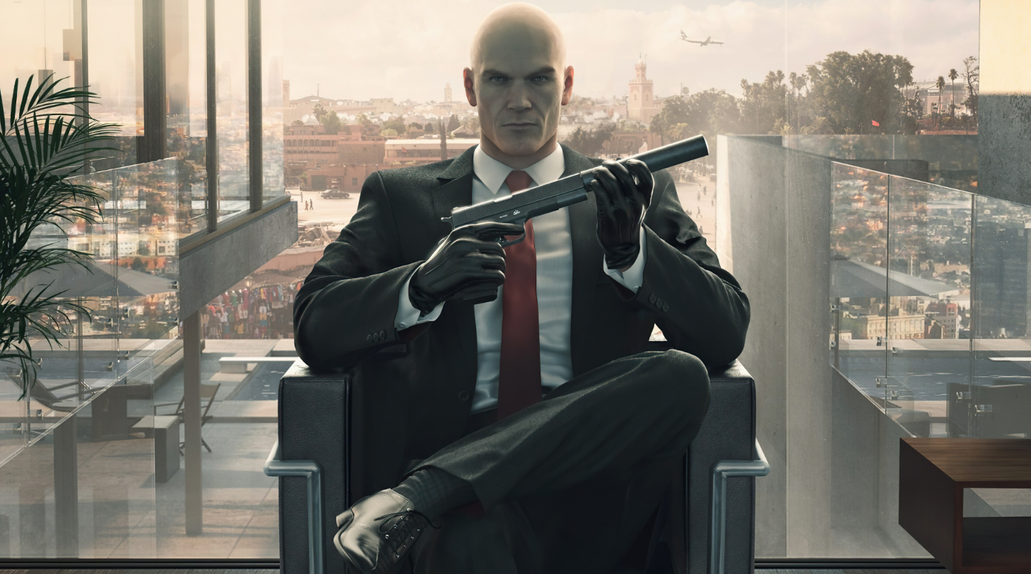 HITMAN sits