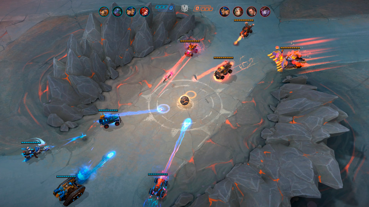 Heavy Metal Machines лазерная битва