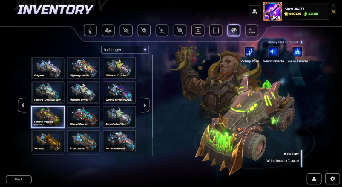 Heavy Metal Machines типы машин