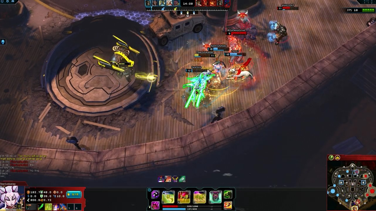 infinite crisis gameplay