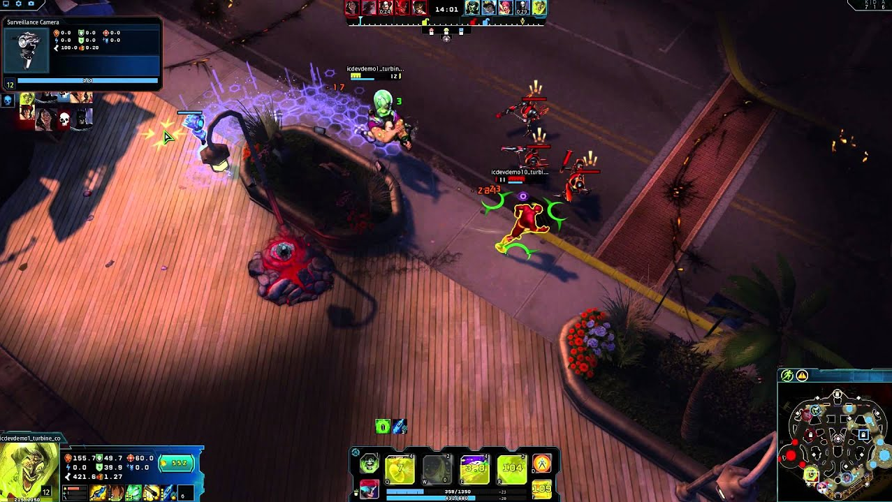 Infinite Crisis Gameplay