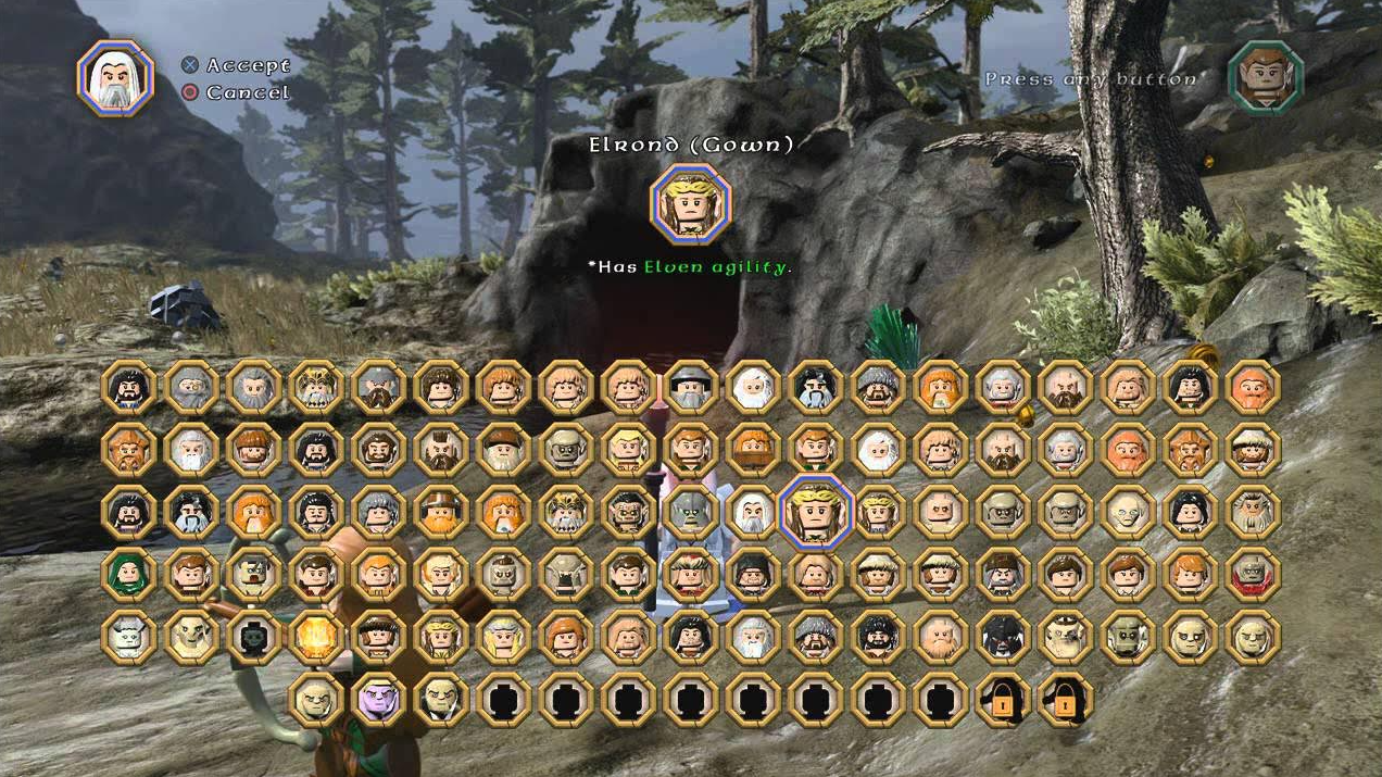 LEGO The Hobbit AL 98 Characters Gameplay