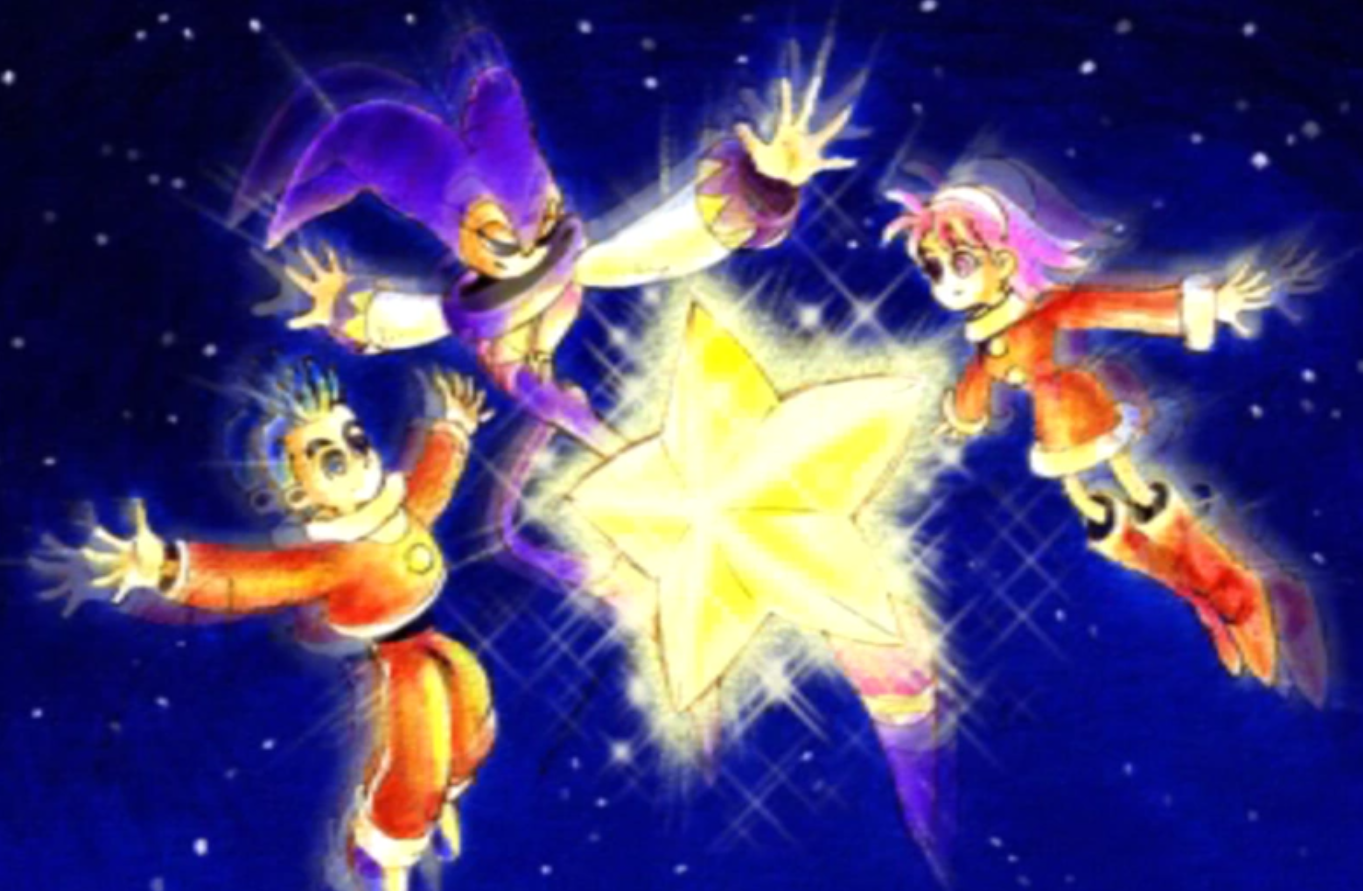 NiGHTS into Dreams Clarice and Eloth