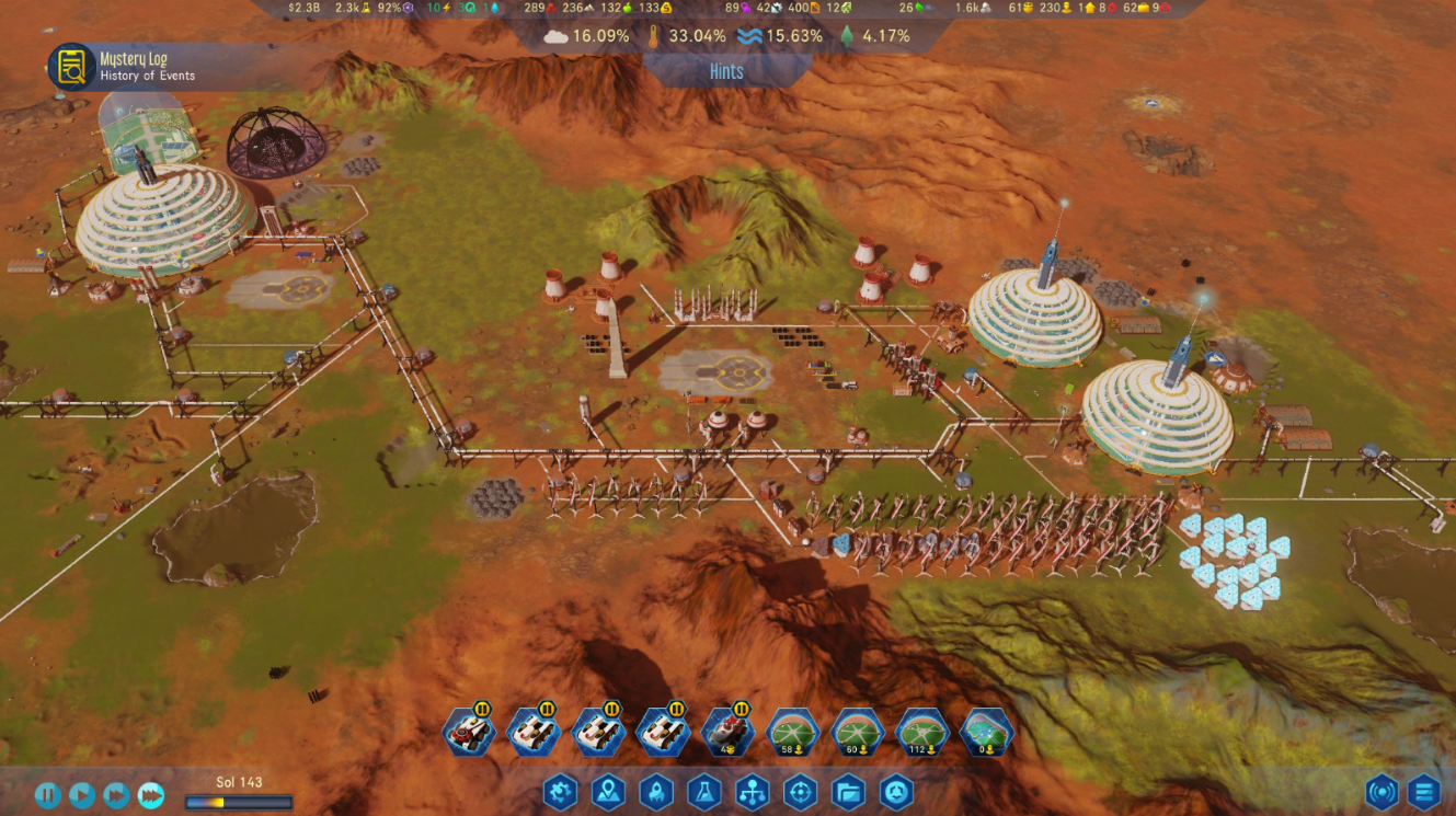 Surviving Mars buildings