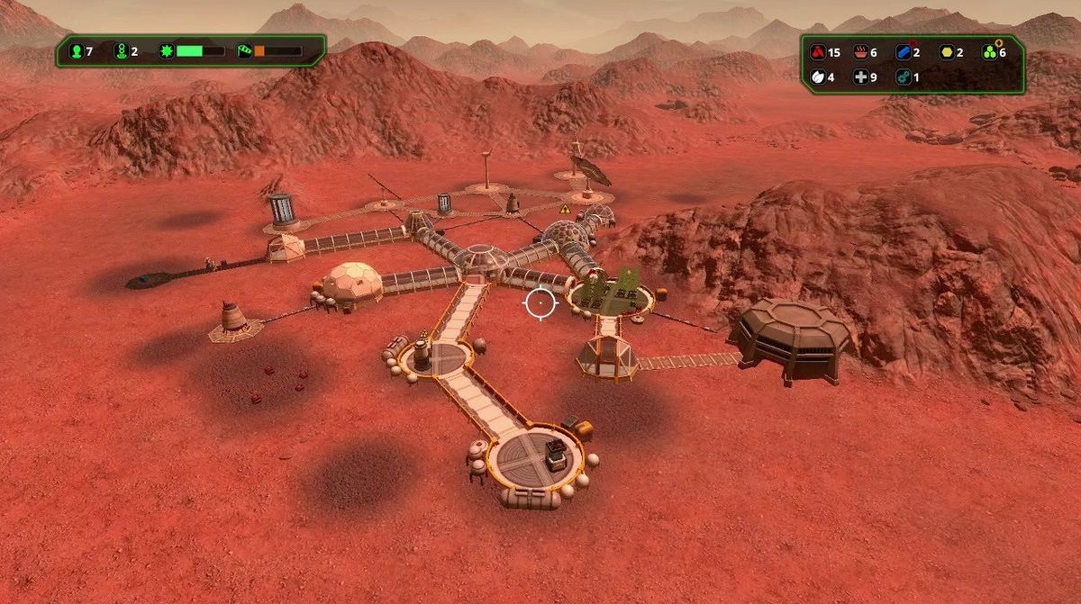 Surviving Planetbase Taking Care of Colonists and Resources