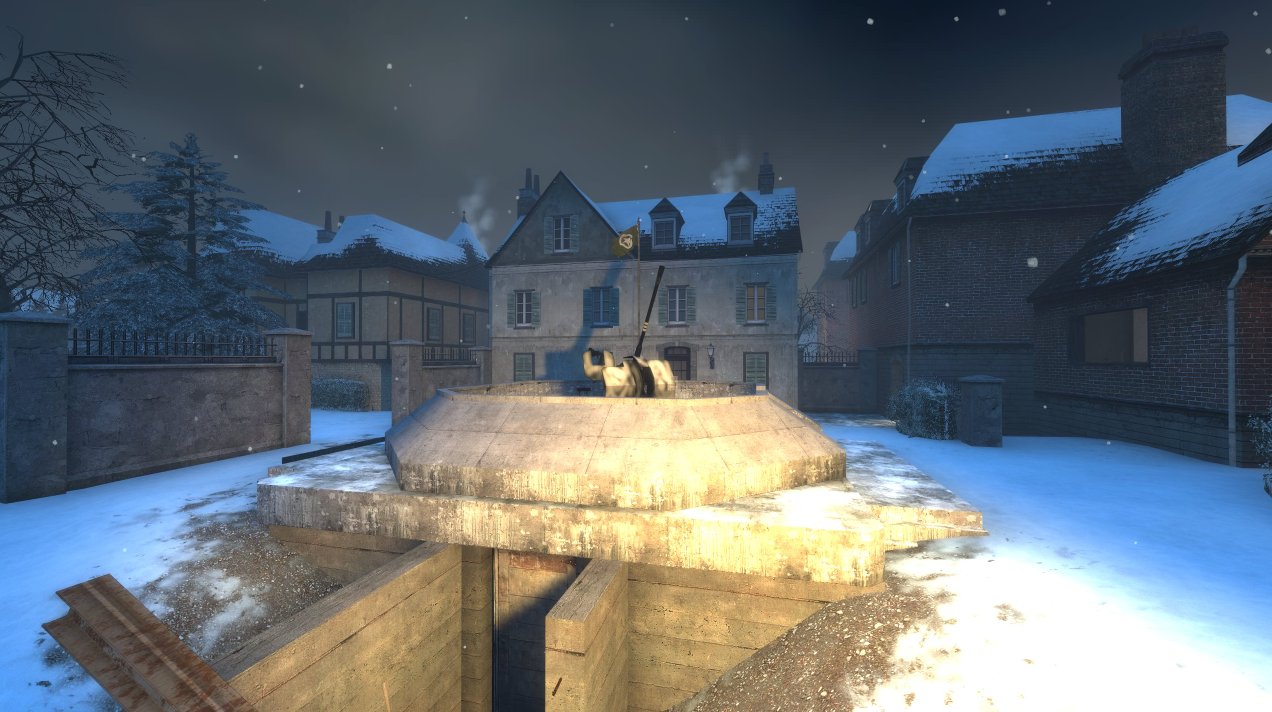 Day of Defeat Source Winter Map