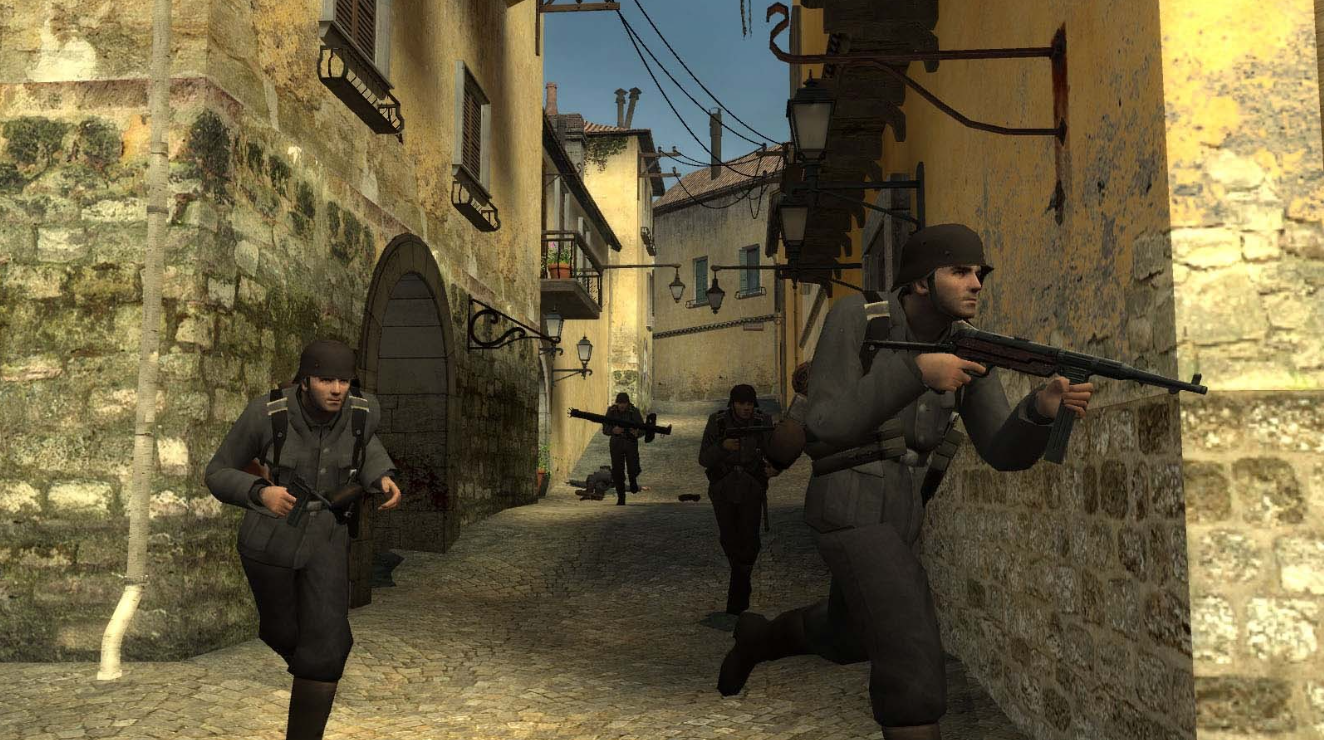 Day of Defeat Source men with guns