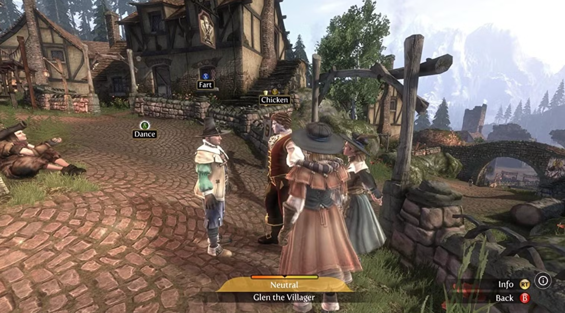 Fable III gameplay