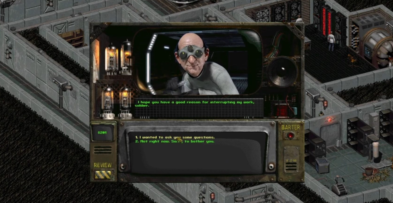 Fallout 2 talk with doctor