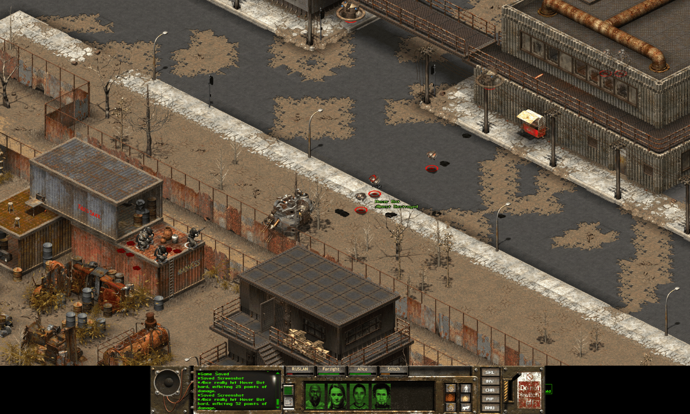 Fallout Tactics здания