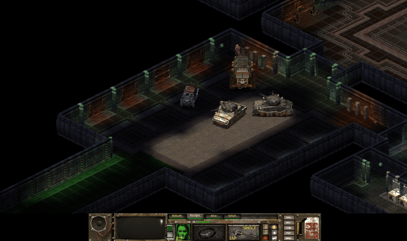 Fallout Tactics танки и снаряжение