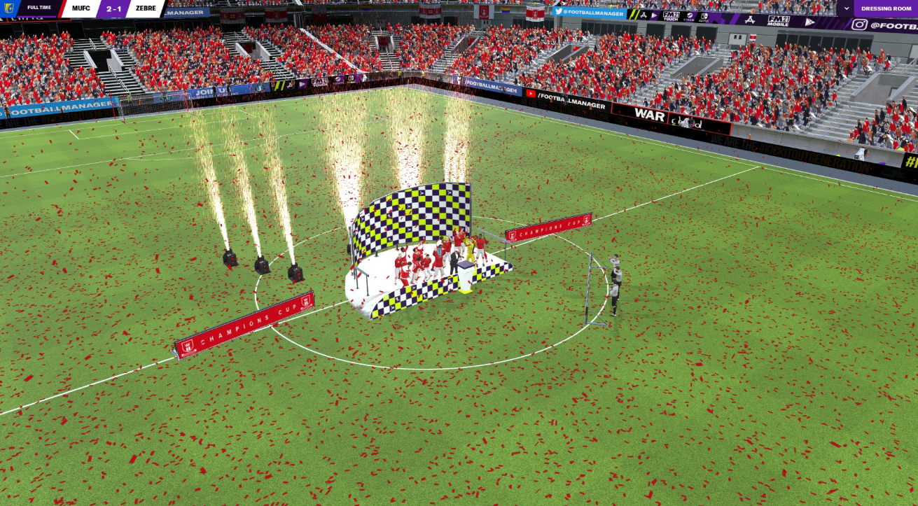 Football Manager 2021 Team Win