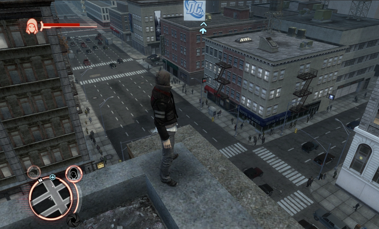 Prototype 2 на крыше города