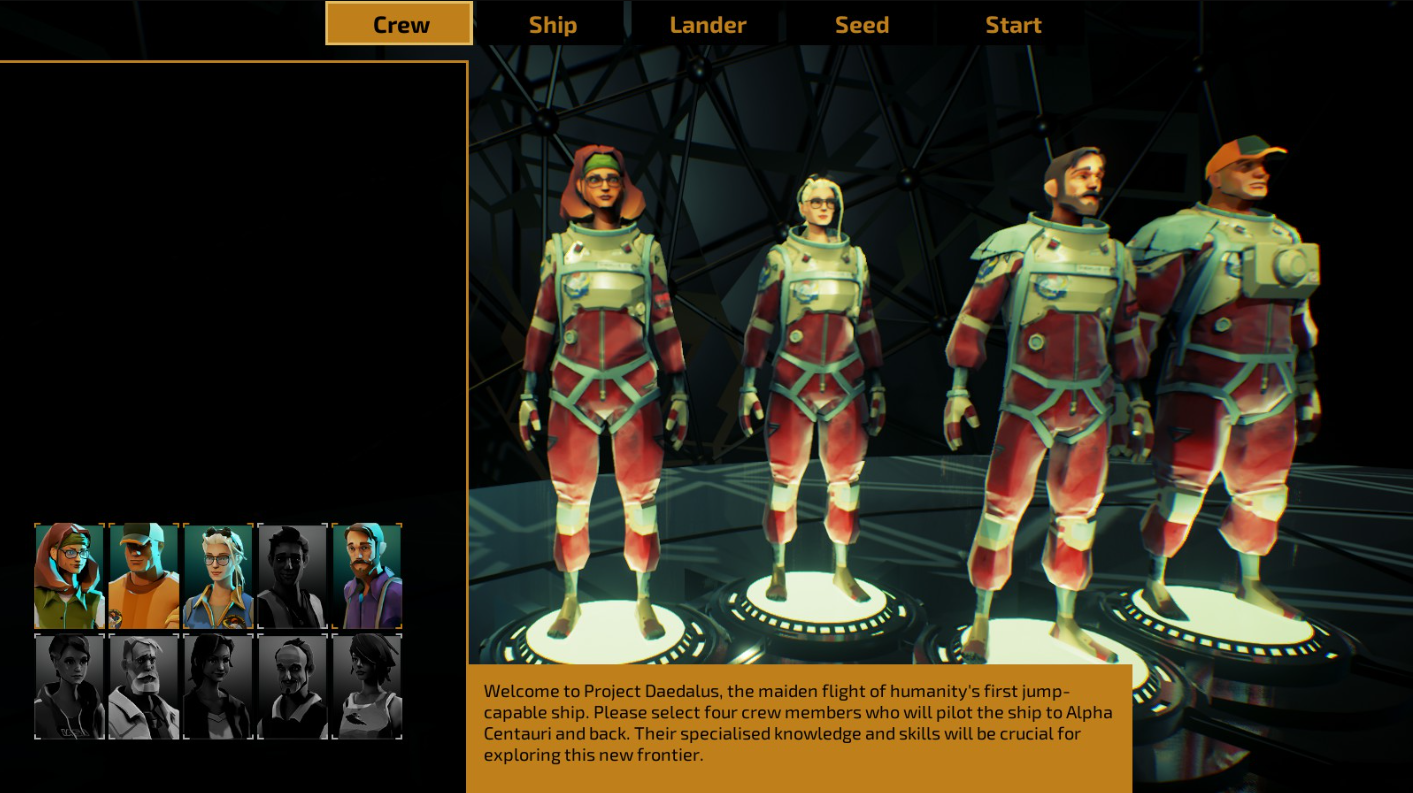 The Long Journey Home персонажи