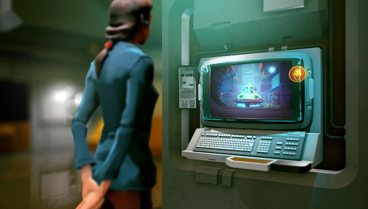 The Long Journey Home девушка и компьютер