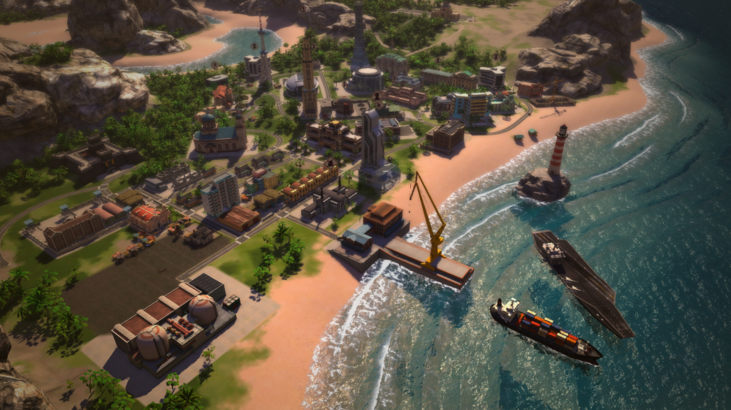Tropico 5 строительство в порту