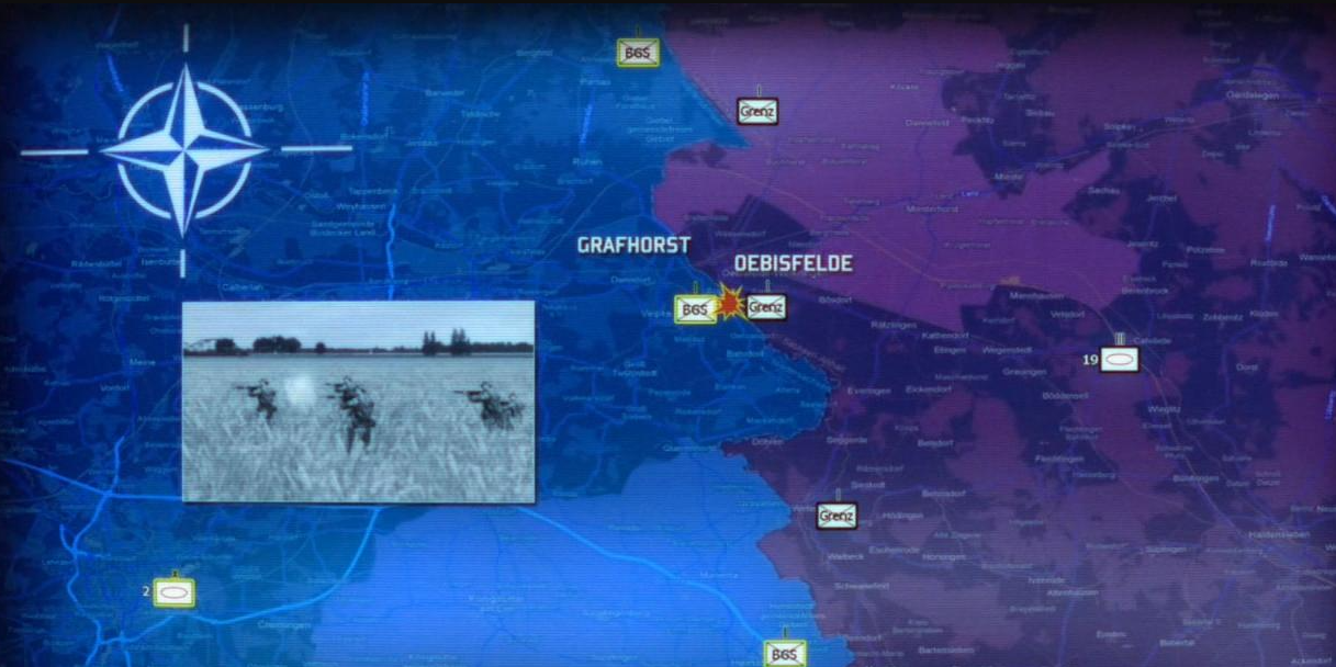 Wargame European Escalation карта боя НАТО