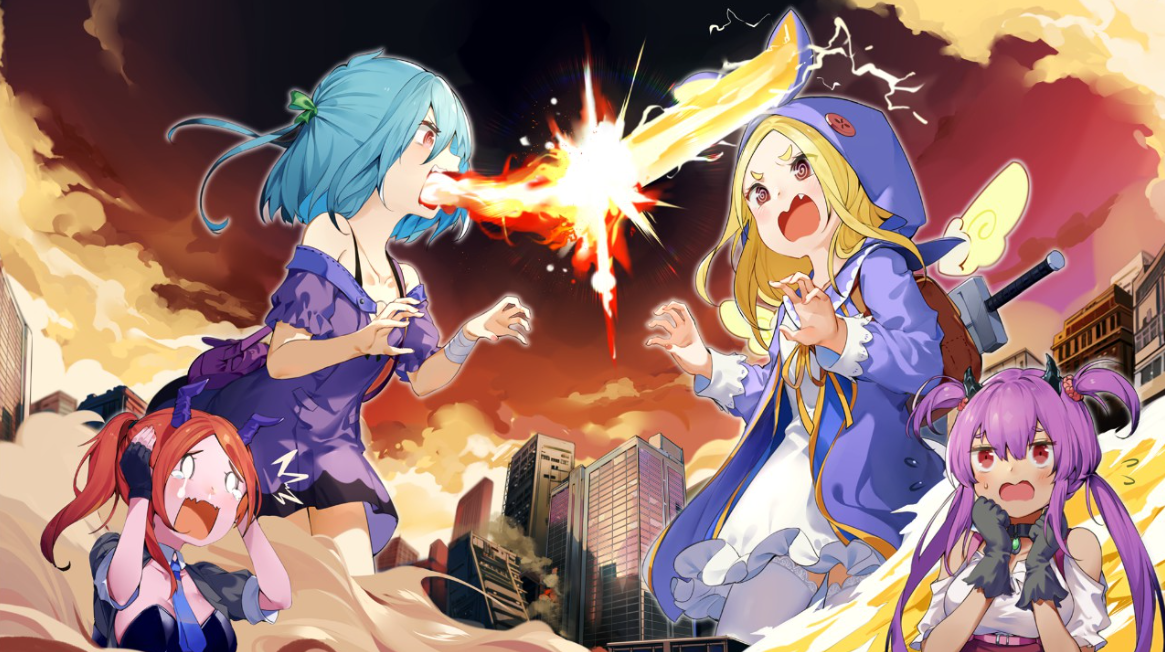 100% Orange Juice Girls Fight