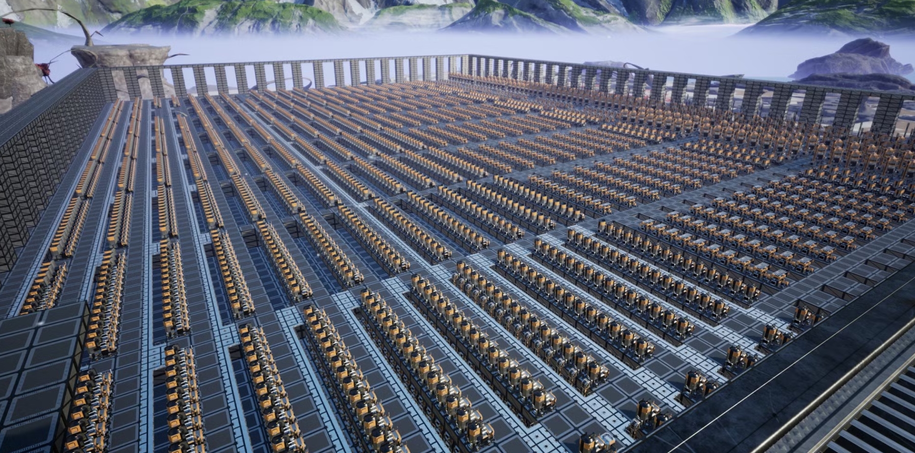 Multiplayer and world exploration in Satisfactory