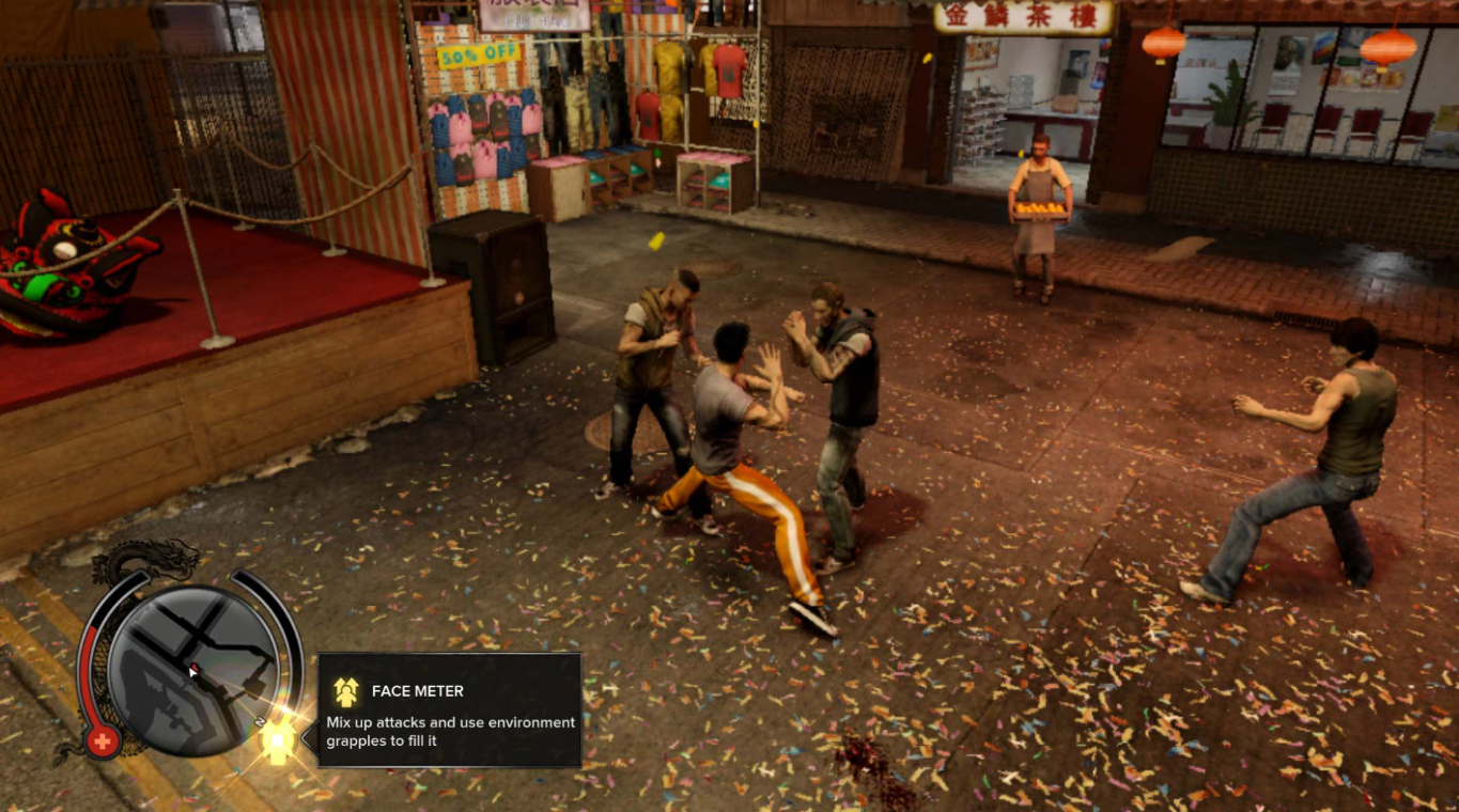 Sleeping Dogs геймплей