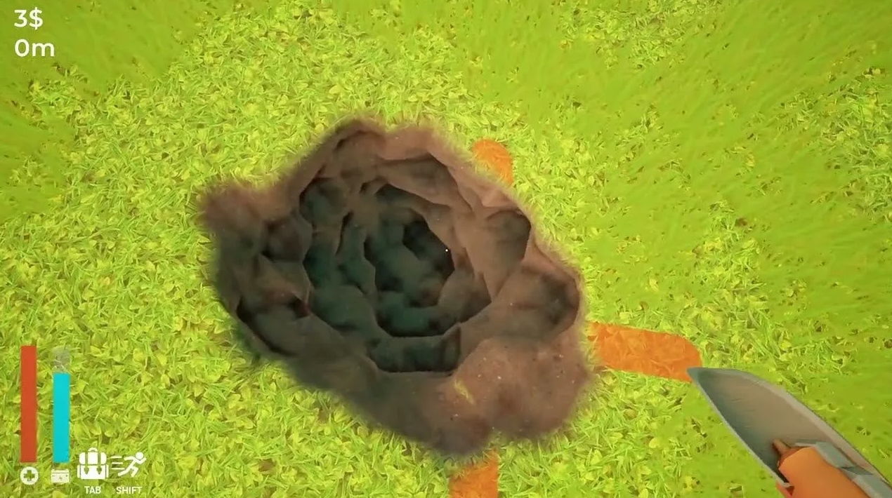 A Game About Digging A Hole - Gameplay and Features