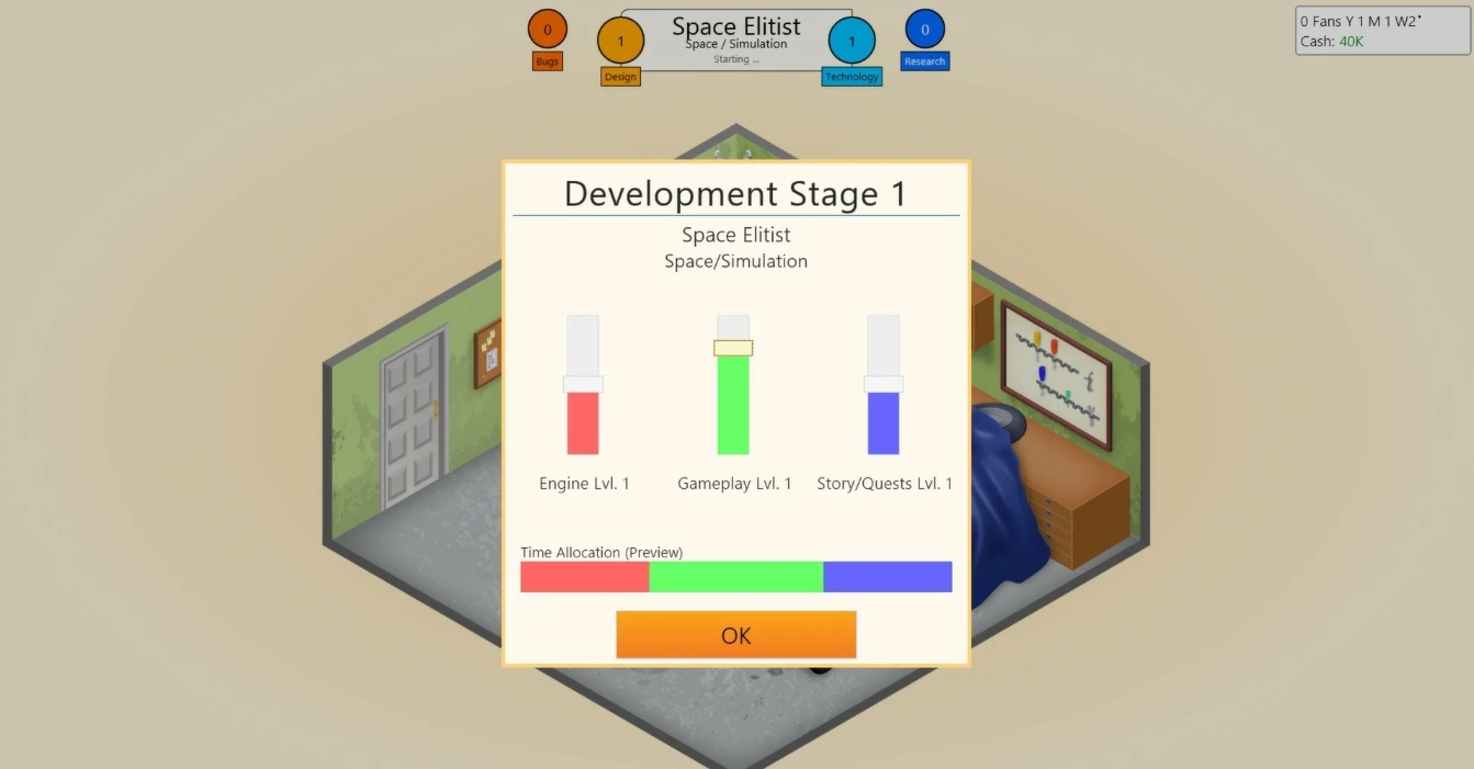Gameplay Game Dev Tycoon