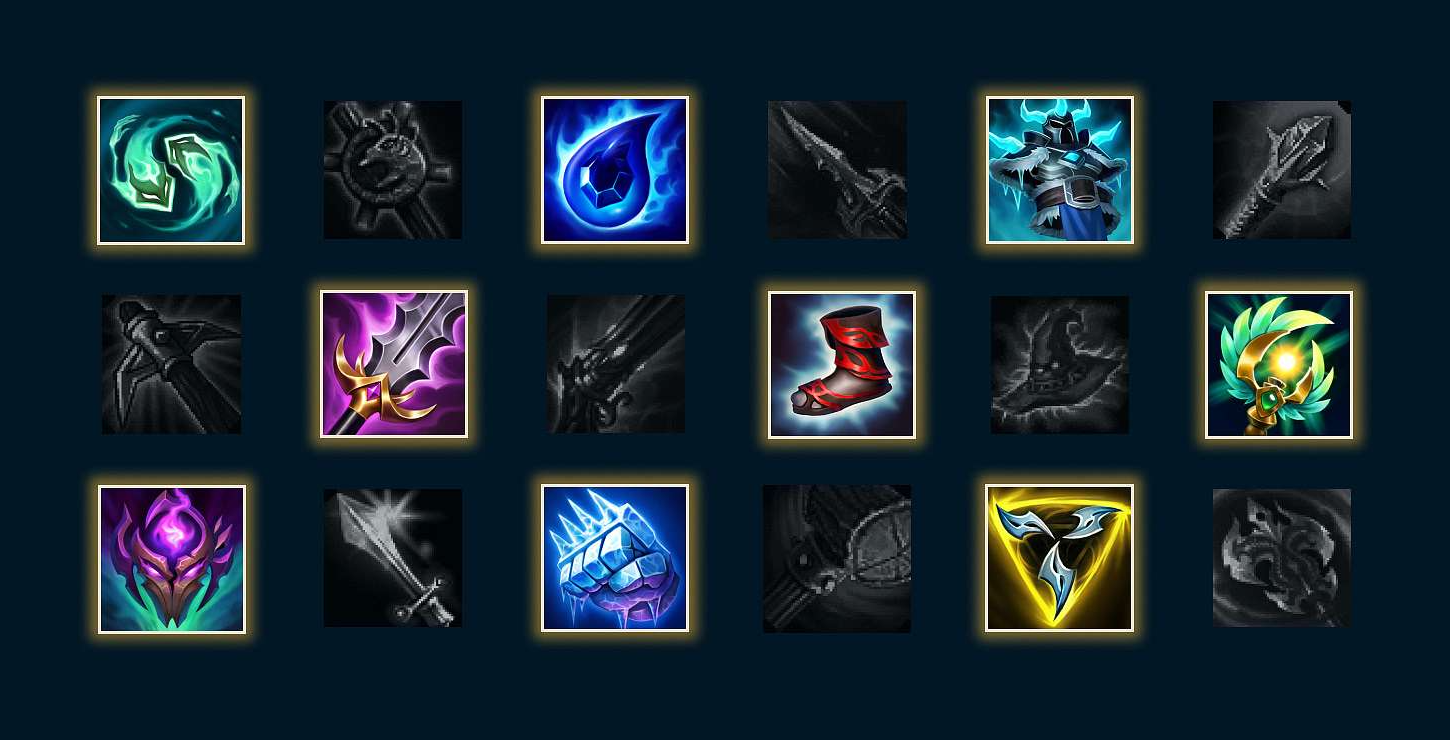 Предметы на Юнару