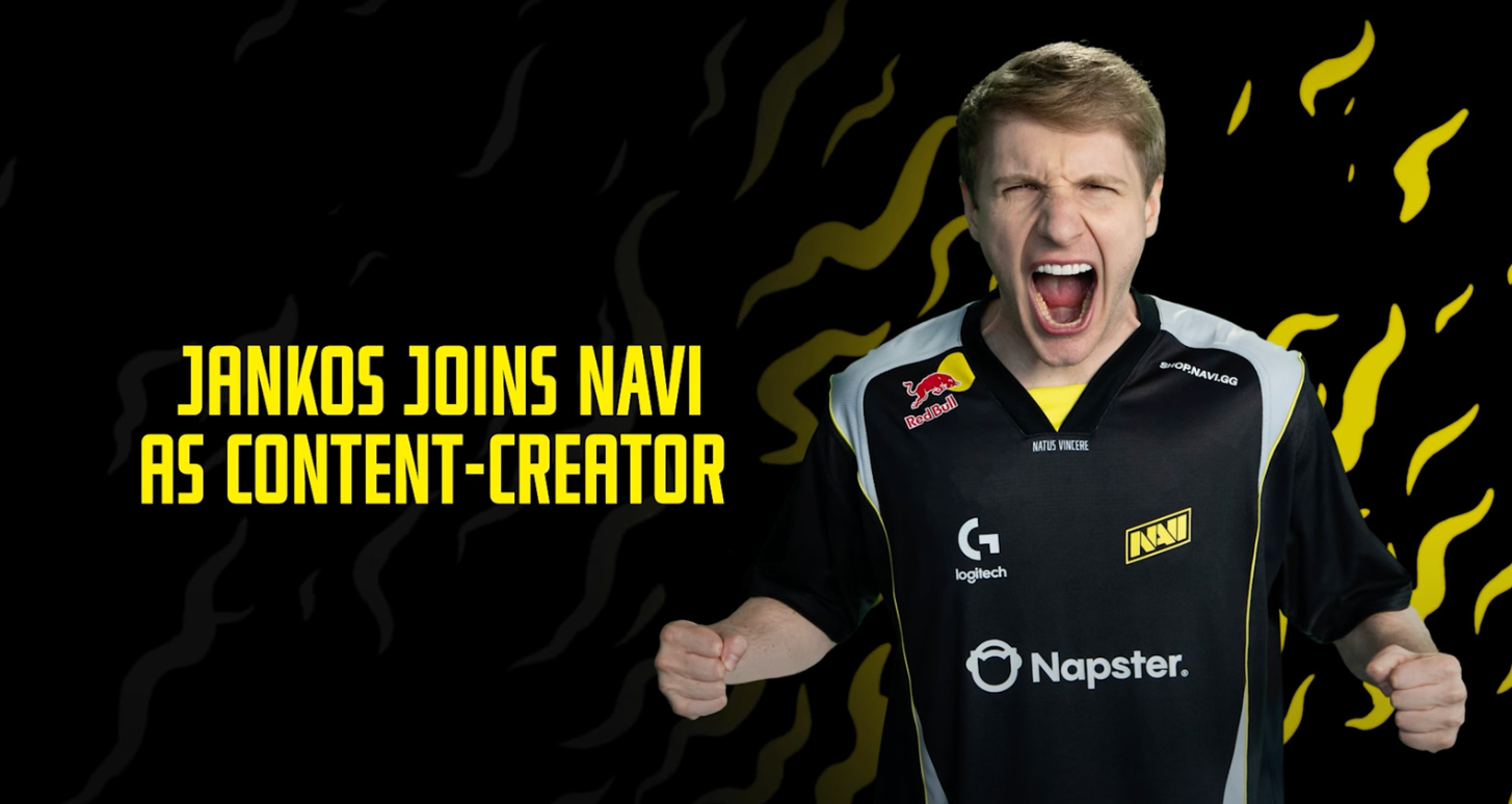 NAVI подписывает мем Джанглера для League of Legendsn